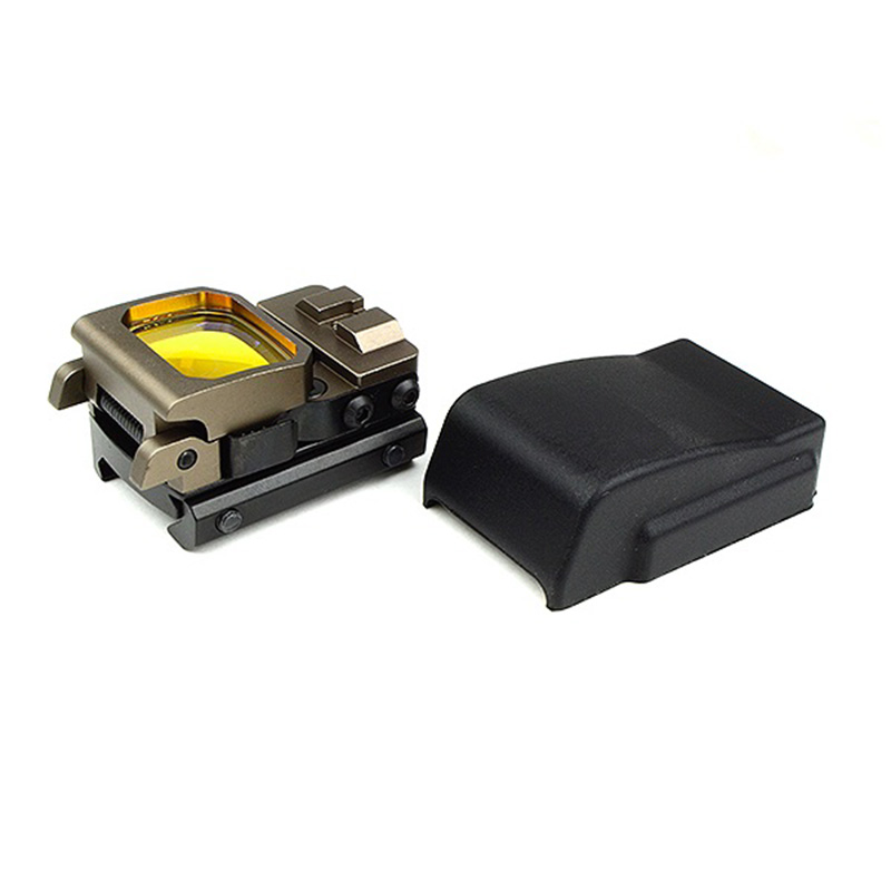 Tactical RMT Flip Red Dot Pistol Sight Holographic Reflex TAN